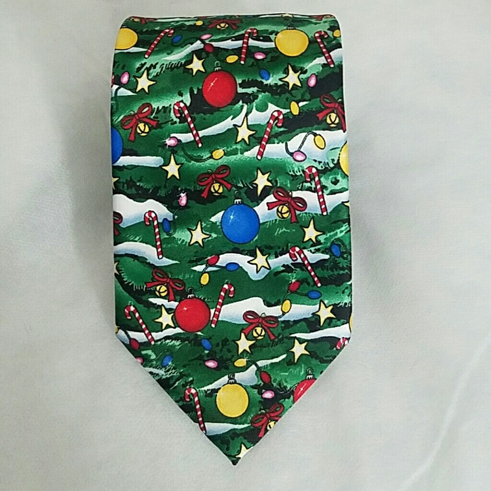 Mens Christmas Tie